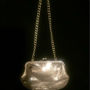 💕EXPRESS💕 Gold Glitter Evening Bag💕